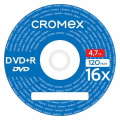 Диски DVD+R (плюс) CROMEX, 4,7 Gb, 16x, Cake Box (упаковка на шпиле), КОМПЛЕКТ 25 шт., 513777 Диски DVD+R (плюс) CROMEX, 4,7 Gb, 16x, Cake Box (упаковка на шпиле), КОМПЛЕКТ 25 шт., 513777 - фото 2