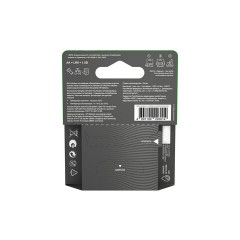 Батарейки КОМПЛЕКТ 4 шт., GP Ultra Plus G-Tech, AA (LR6), алкалиновые, пальчиковые, 15AUPA21-2CRSB4 - фото 2