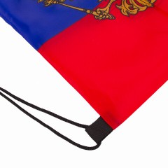 Сумка-мешок на завязках "Триколор РФ", с гербом РФ, 32х42 см, BRAUBERG/STAFF, 228328, RU37 Сумка-мешок на завязках "Триколор РФ", с гербом РФ, 32х42 см, BRAUBERG/STAFF, 228328, RU37 - фото 5