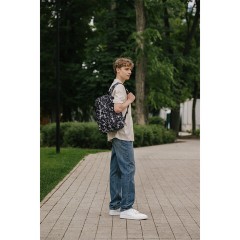 Рюкзак HEIKKI POSITIVE (ХЕЙКИ) универсальный, карман-антивор, "Spatter", 42х28х14 см, 273854 - фото 4