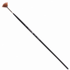 Кисть художественная профессиональная BRAUBERG ART CLASSIC, синтетика, мягкая, веерная, № 2, длинная ручка, 200948 - фото 2