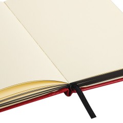 Скетчбук, слоновая кость 140 г/м2 130х210 мм, 80 л., КОЖЗАМ, застежка металл, BRAUBERG ART CLASSIC, "Inspiration", под кожу, красный, 116466 Скетчбук, слоновая кость 140 г/м2 130х210 мм, 80 л., КОЖЗАМ, застежка металл, BRAUBERG ART CLASSIC, "Inspiration", под кожу, красный, 116466 - фото 9