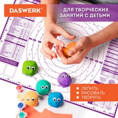 Коврики силиконовые для выпечки 4 в 1: Коврики 30х40 см / 46х66 см, Нож 24 см, Скалка, DASWERK (ДАСВЕРК), 608429 - фото 23