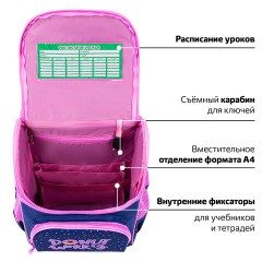 Ранец ПИФАГОР BASIC, 1 отделение, 3 кармана, эргономичная спинка, "Comic donuts", 35х28х18 см, 273137 Ранец ПИФАГОР BASIC, 1 отделение, 3 кармана, эргономичная спинка, "Comic donuts", 35х28х18 см, 273137 - фото 17