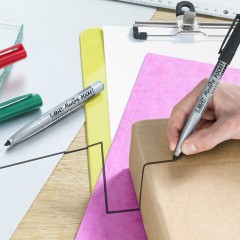 Маркер перманентный BIC "Marking Fine ECOlutions", ЧЕРНЫЙ, круглый наконечник 1,1 мм, 8209022 - фото 8