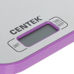 Весы кухонные CENTEK CT-2461, электронный дисплей, max вес 5 кг, тарокомпенсация, пластик/сталь Весы кухонные CENTEK CT-2461, электронный дисплей, max вес 5 кг, тарокомпенсация, пластик/сталь - фото 4