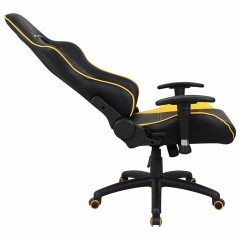 Кресло компьютерное BRABIX "GT Master GM-110", две подушки, экокожа, черное/желтое, 531927 Кресло компьютерное BRABIX "GT Master GM-110", две подушки, экокожа, черное/желтое, 531927 - фото 7