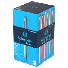Ручка шариковая автоматическая SCHNEIDER (Германия) "K15 Pastel", СИНЯЯ, пастель ассорти, узел 1 мм, 130840 Ручка шариковая автоматическая SCHNEIDER (Германия) "K15 Pastel", СИНЯЯ, пастель ассорти, узел 1 мм, 130840 - фото 9