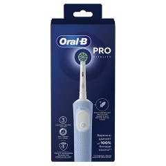Зубная щетка электрическая ORAL-B (Орал-би) Vitality Pro, БЕЛАЯ/ГОЛУБАЯ, 1 насадка, 53019436 Зубная щетка электрическая ORAL-B (Орал-би) Vitality Pro, БЕЛАЯ/ГОЛУБАЯ, 1 насадка, 53019436 - фото 16