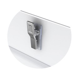 Бейдж горизонтальный ERICH KRAUSE (90х57 мм), с металлической клипсой и булавкой, 7078 - фото 2