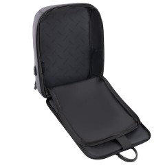 Рюкзак HEIKKI ELECT (ХЕЙКИ) универсальный, отделение для ноутбука, USB-порт, серый, 44х30х16 см, 273863 - фото 9