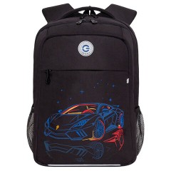 Рюкзак GRIZZLY школьный, анатомическая спинка, 2 отделения, для мальчиков, "SMART", 39х26х19 см, RB-556-2/1 Рюкзак GRIZZLY школьный, анатомическая спинка, 2 отделения, для мальчиков, "SMART", 39х26х19 см, RB-556-2/1 - фото 2