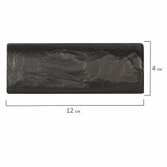Мешки для мусора 30 л, черные, в рулоне 20 шт., ПНД 5 мкм, 47х55 см, ЛЮБАША эконом, 605329 - фото 5
