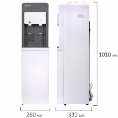 Кулер для воды SONNEN FSC-03AF, напольный, НАГРЕВ/ОХЛАЖДЕНИЕ КОМПРЕССОР, холодильник, 2 крана, 455418 - фото 11