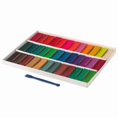 Пластилин классический ЮНЛАНДИЯ "ЮНЫЙ ВОЛШЕБНИК", 36 цветов, 720 г, со стеком, ВЫСШЕЕ КАЧЕСТВО, 105904 - фото 2