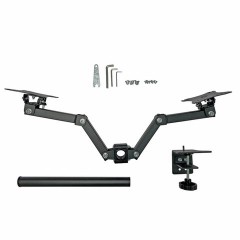 Кронштейн для двух мониторов К-502 VESA 75х75-100х100, 17"-32", до 16 кг, РЭМО, 4603225012979, 960059 Кронштейн для двух мониторов К-502 VESA 75х75-100х100, 17"-32", до 16 кг, РЭМО, 4603225012979, 960059 - фото 5