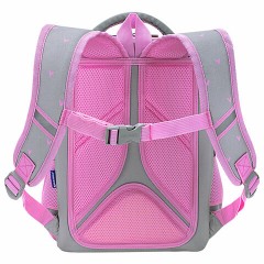 Ранец BRAUBERG LIGHT, 1 отделение, с брелоком, "Cat patches", плюшевые нашивки, 36х26х13 см, 272030 - фото 4