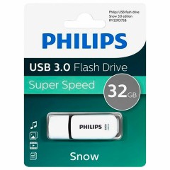 Флеш-диск 32 GB PHILIPS SNOW, разъем USB 3.0, черный, FM32FD75B/97 Флеш-диск 32 GB PHILIPS SNOW, разъем USB 3.0, черный, FM32FD75B/97 - фото 3