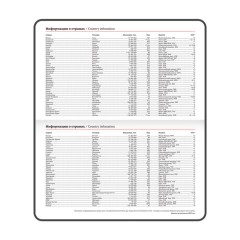 Еженедельник датированный 2026 МАЛЫЙ ФОРМАТ 95х155 мм, А6, BRAUBERG "Foliage", под кожу, розовый, 117199 - фото 13