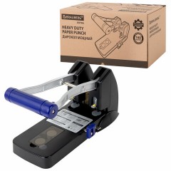Дырокол металлический МОЩНЫЙ BRAUBERG "EXTRA Heavy duty", до 160 листов, черно-синий, 272722 Дырокол металлический МОЩНЫЙ BRAUBERG "EXTRA Heavy duty", до 160 листов, черно-синий, 272722 - фото 3