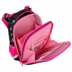 Ранец BRAUBERG PREMIUM, 2 отделения, с брелоком, "Headphones", велюровая нашивка, 38х29х16 см, 273100 - фото 6
