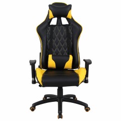 Кресло компьютерное BRABIX "GT Master GM-110", две подушки, экокожа, черное/желтое, 531927 Кресло компьютерное BRABIX "GT Master GM-110", две подушки, экокожа, черное/желтое, 531927 - фото 6