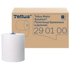 Полотенца бумажные рулонные 280 м, TORK Matic (Система H1) UNIVERSAL, КОМПЛЕКТ 6 рулонов, 290100