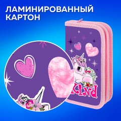 Пенал ПИФАГОР, 2 отделения, ламинированный картон, 19х11 см, "Happy Unicorn", 271533 Пенал ПИФАГОР, 2 отделения, ламинированный картон, 19х11 см, "Happy Unicorn", 271533 - фото 10