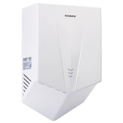 Сушилка для рук ВЫСОКОСКОРОСТНАЯ SONNEN K2022B, 1300 Вт, 150 м/с, IPX1, 72 дБ, белая, пластиковый корпус, 607192