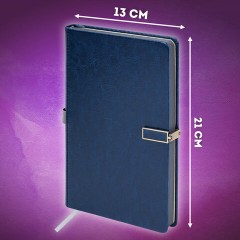 Скетчбук, слоновая кость 140 г/м2 130х210 мм, 80 л., КОЖЗАМ, застежка металл, BRAUBERG ART CLASSIC, "Inspiration", под кожу, синий, 116465 Скетчбук, слоновая кость 140 г/м2 130х210 мм, 80 л., КОЖЗАМ, застежка металл, BRAUBERG ART CLASSIC, "Inspiration", под кожу, синий, 116465 - фото 13