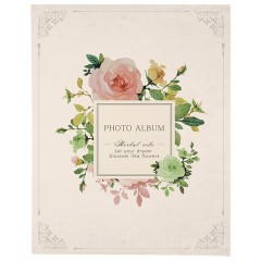 Фотоальбом BRAUBERG "Tender flowers" на 100 фото 10х15 см, твердая обложка, 391438 - фото 2