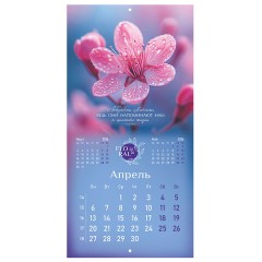Календарь настенный перекидной 2026 г., BRAUBERG, 12 листов, 28,5х28,5 см, "Floral", 116939 - фото 7