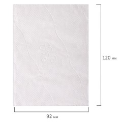 Бумага туалетная бытовая, спайка 4 шт., 2-слойная (4х15 м), VEIRO Classic (Вейро), белая, 5с24 - фото 11