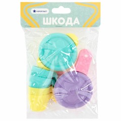Набор игрушечной посуды "Маленькая хозяйка" 12 предметов, пластик, цвета ассорти, НОРДПЛАСТ, ШКД05 Набор игрушечной посуды "Маленькая хозяйка" 12 предметов, пластик, цвета ассорти, НОРДПЛАСТ, ШКД05 - фото 2