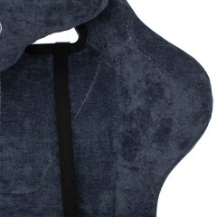 Кресло компьютерное Zombie VIKING KNIGHT, 2 подушки, ткань, синее, 1372993 - фото 14