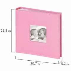 Фотоальбом BRAUBERG "Cute Baby" на 200 фото 10х15 см, под кожу, бумажные страницы, бокс, розовый, 391141 Фотоальбом BRAUBERG "Cute Baby" на 200 фото 10х15 см, под кожу, бумажные страницы, бокс, розовый, 391141 - фото 9
