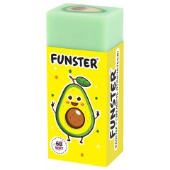 Ластики FUNSTER (ФАНСТЕР) "AVOCADO", НАБОР 3 штуки, 50х21х16 мм, прямоугольные, картонный держатель, экологичный ПВХ, блистер, 272724 Ластики FUNSTER (ФАНСТЕР) "AVOCADO", НАБОР 3 штуки, 50х21х16 мм, прямоугольные, картонный держатель, экологичный ПВХ, блистер, 272724 - фото 5