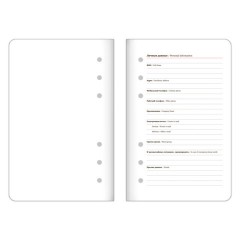 Ежедневник-органайзер недатированный B6 150x190 мм BRAUBERG "Comodo", под кожу, 160 л., серый, 116207 - фото 8