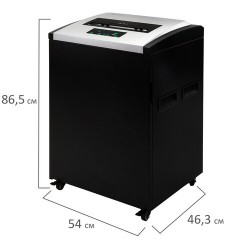 Уничтожитель (шредер) BRAUBERG PROFESSIONAL PS-4090s, "HeavyDuty", A3, 2 уровень секретности, 4 мм, 40 листов, корзина 90 литров, 532596 - фото 3
