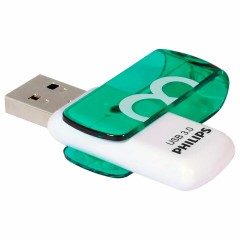 Флеш-диск 8 GB PHILIPS VIVID, разъем USB 3.0, зеленый, FM08FD00B/97 Флеш-диск 8 GB PHILIPS VIVID, разъем USB 3.0, зеленый, FM08FD00B/97 - фото 2