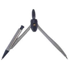 Готовальня ПИФАГОР 8 предметов: циркуль 120 мм, чертежные принадлежности, пластиковый пенал, 210860 - фото 6