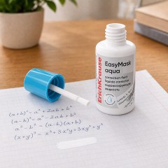 Корректирующая жидкость ERICH KRAUSE "EasyMask" на водной основе, 20 мл, флакон с кисточкой, 61926 - фото 5