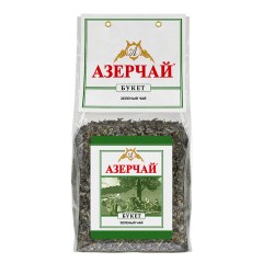 Чай листовой АЗЕРЧАЙ "Букет" зеленый крупнолистовой 400 г, 418039 - фото 3