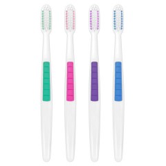 Зубная щетка средней жесткости CLASSIC, КОМПЛЕКТ 12 шт. (10 + 2 в подарок), LAIMA DENT, 609693 - фото 2