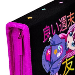 Пенал BRAUBERG, 1 отделение, 1 откидная планка, полиэстер, 21х14 см, "Anime girl", 272323 Пенал BRAUBERG, 1 отделение, 1 откидная планка, полиэстер, 21х14 см, "Anime girl", 272323 - фото 4