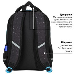 Рюкзак BRAUBERG OPTIMA, 2 отделения, с брелком, "Open space", 36х27х18 см, 272095 Рюкзак BRAUBERG OPTIMA, 2 отделения, с брелком, "Open space", 36х27х18 см, 272095 - фото 15