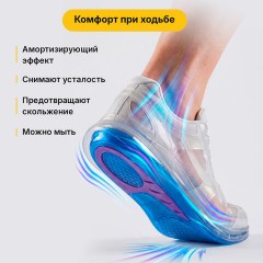 Стельки для обуви ГЕЛЕВЫЕ, размер RU 35-41/US 5-10, SHEGRA (ШЕГРА), 702300 - фото 11