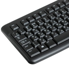 Клавиатура Logitech Keyboard K120 For Business Black USB (920-002522) Клавиатура Logitech Keyboard K120 For Business Black USB (920-002522) - фото 3