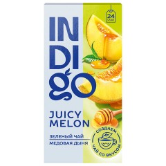 Чай INDIGO "Медовая дыня" зеленый, 24 пакетика в конвертах по 1,7 г, HERB0079 - фото 2