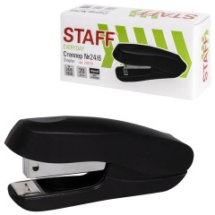 Степлер №24/6, 26/6 STAFF "EVERYDAY", до 20 листов, черный, 228739 Степлер №24/6, 26/6 STAFF "EVERYDAY", до 20 листов, черный, 228739 - фото 3